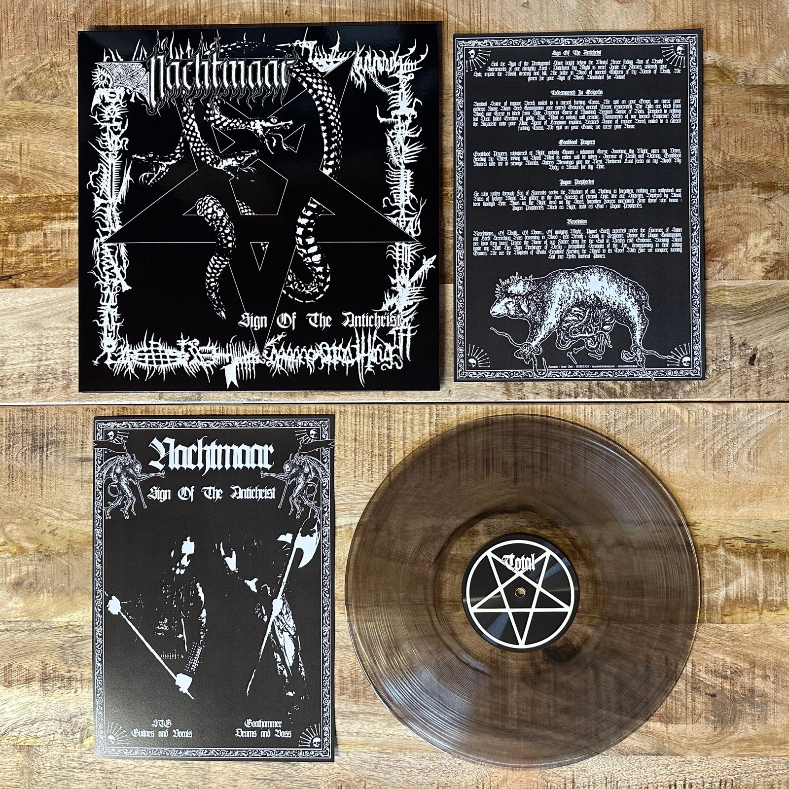 Nachtmaar - Sign Of The Antichrist col. LP