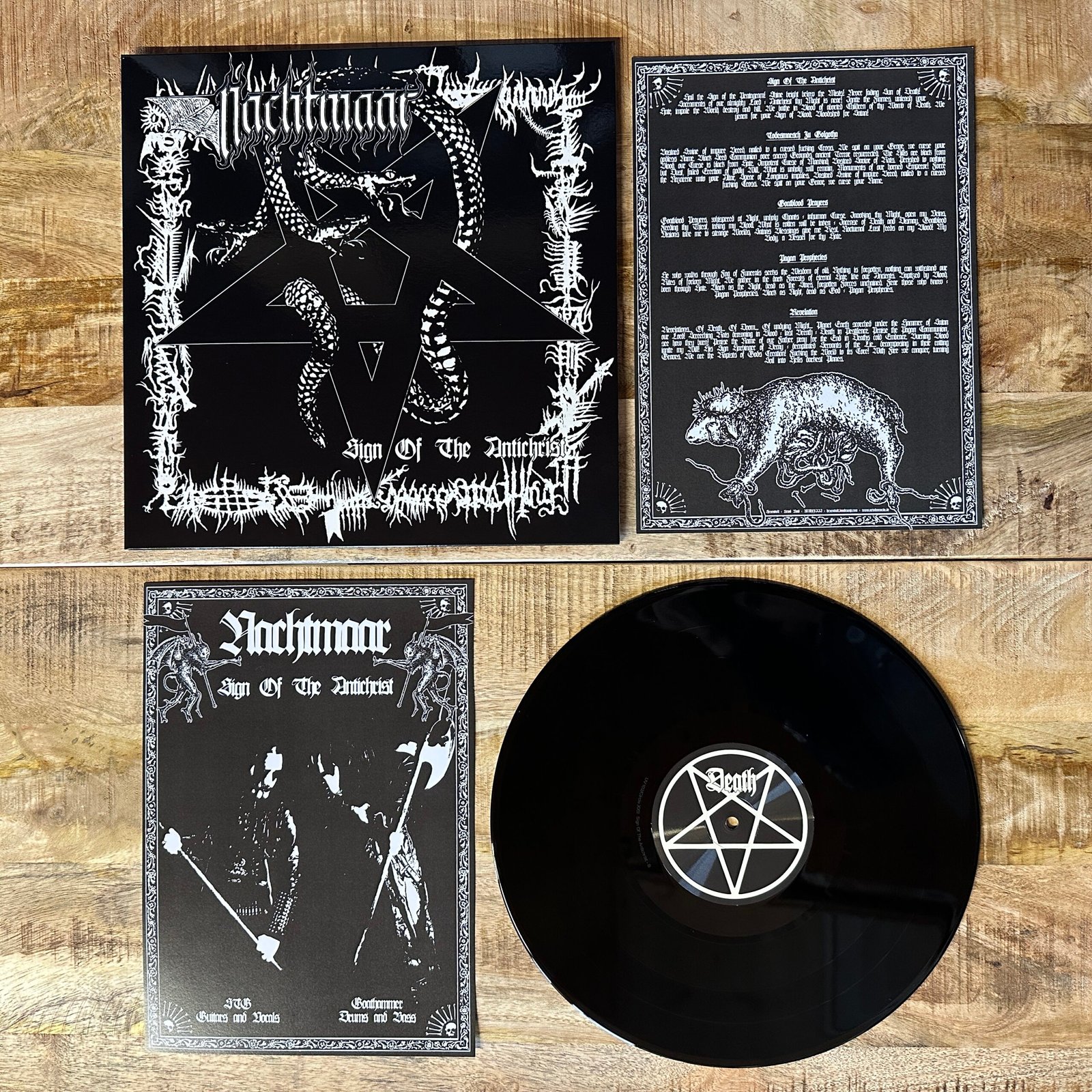 Nachtmaar - Sign Of The Antichrist LP