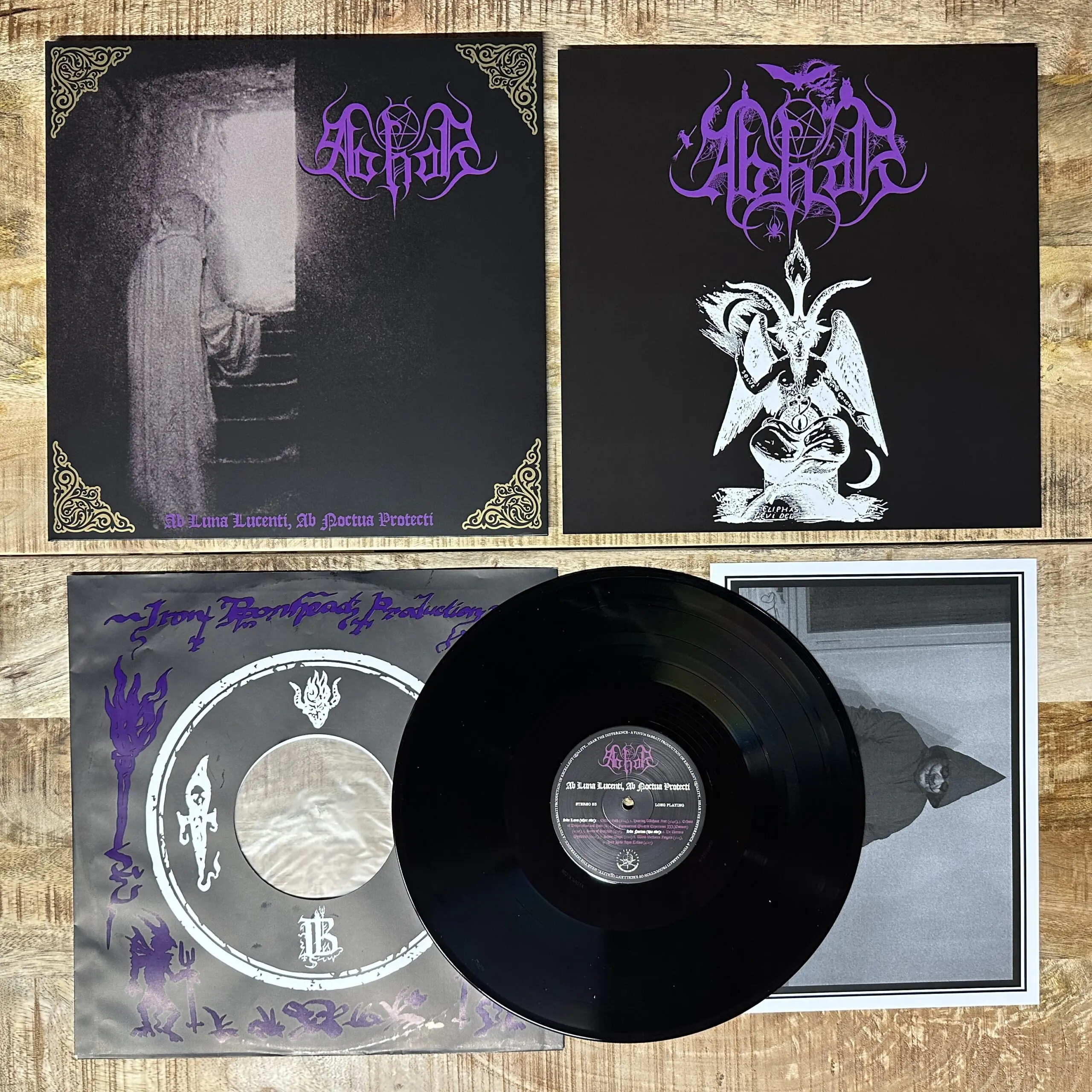Abhor - Ab Luna Lucenti, Ab Noctua Proteci LP