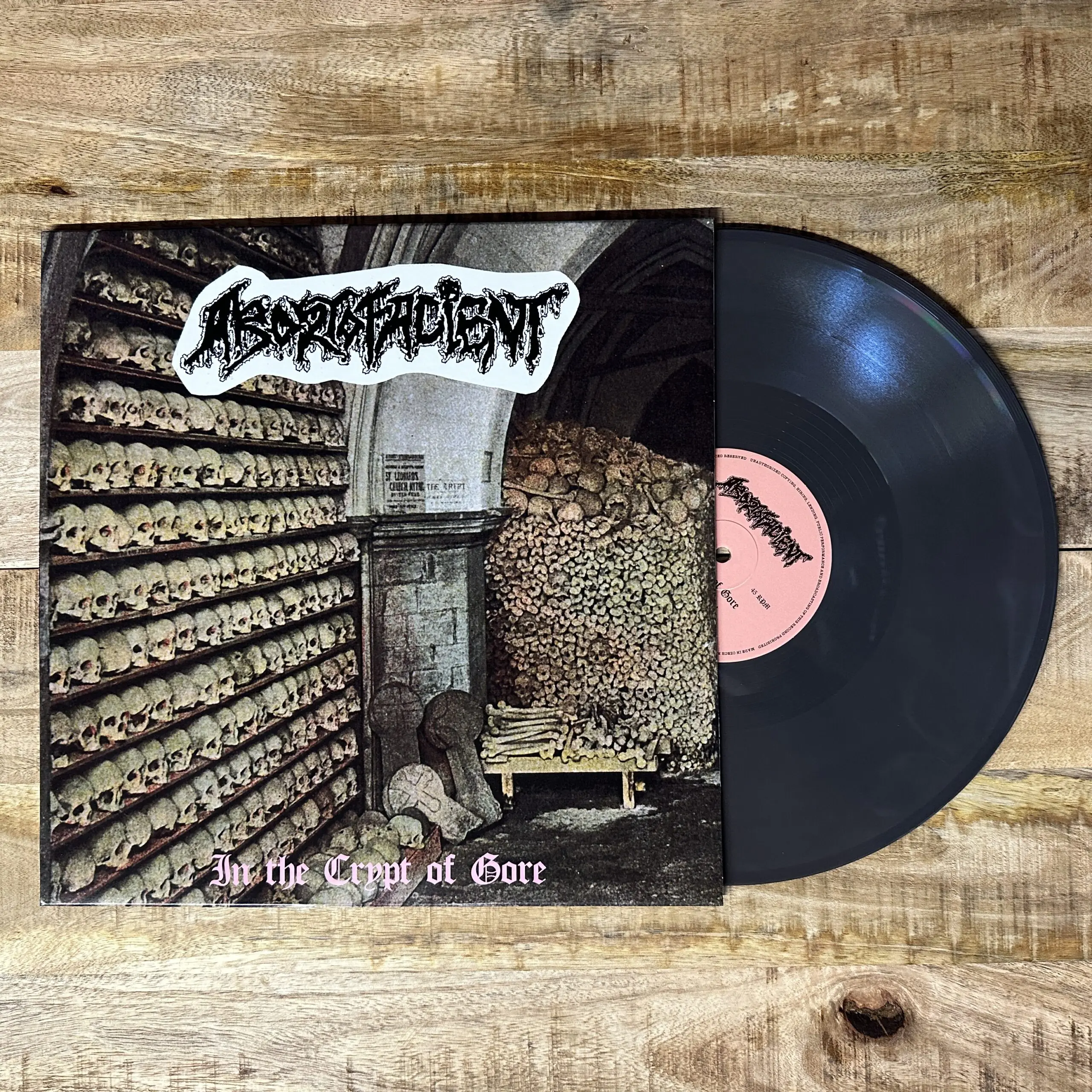 Abortofacient - In The Crypt Of Gore col. LP