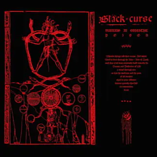Black Curse - Burning in Celestial Poison CD