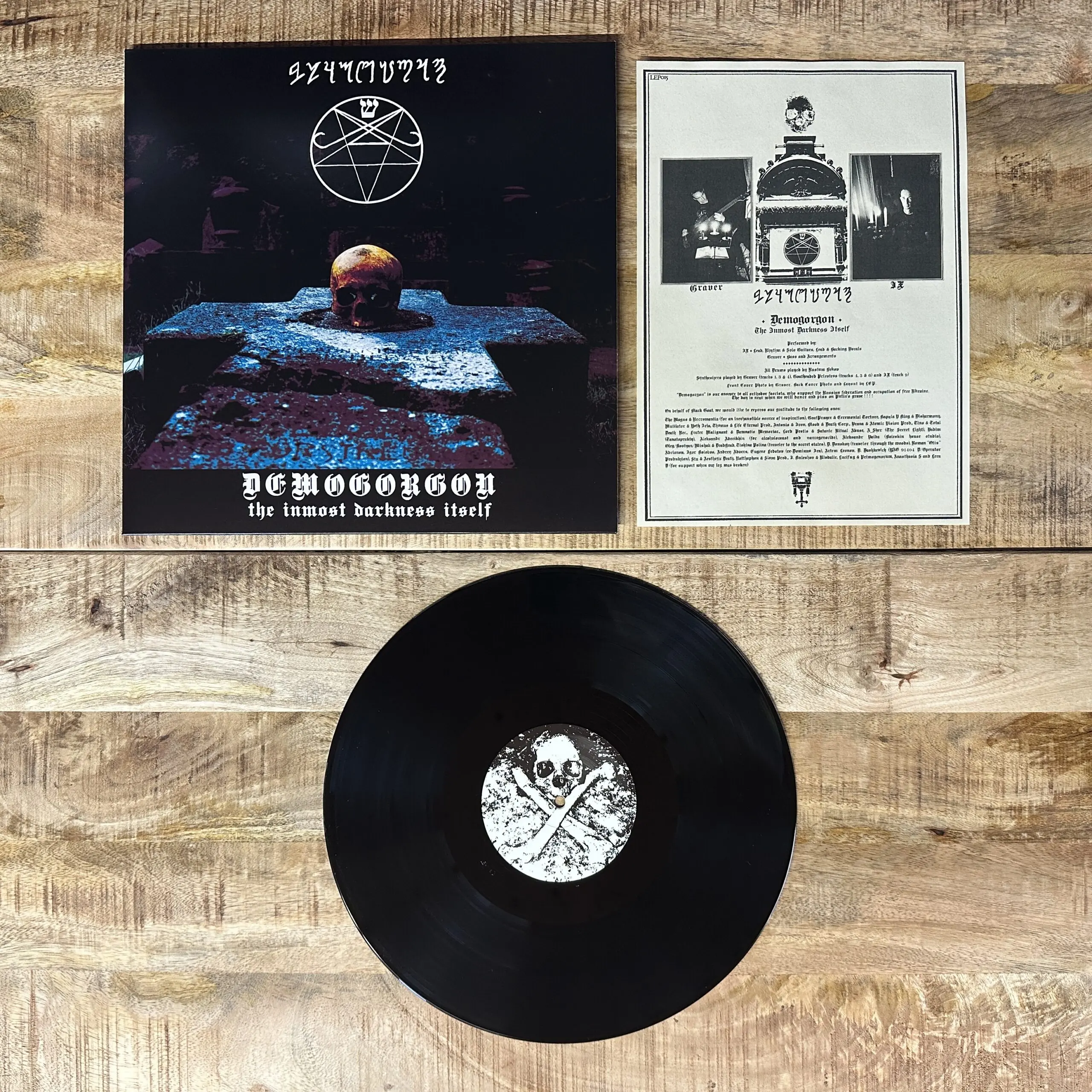 Black Goat - Demogorgon - The Inmost Darkness Itself LP
