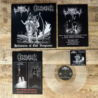 Black Witchery/Conqueror - Hellstorm Of Evil Vengeance col. LP