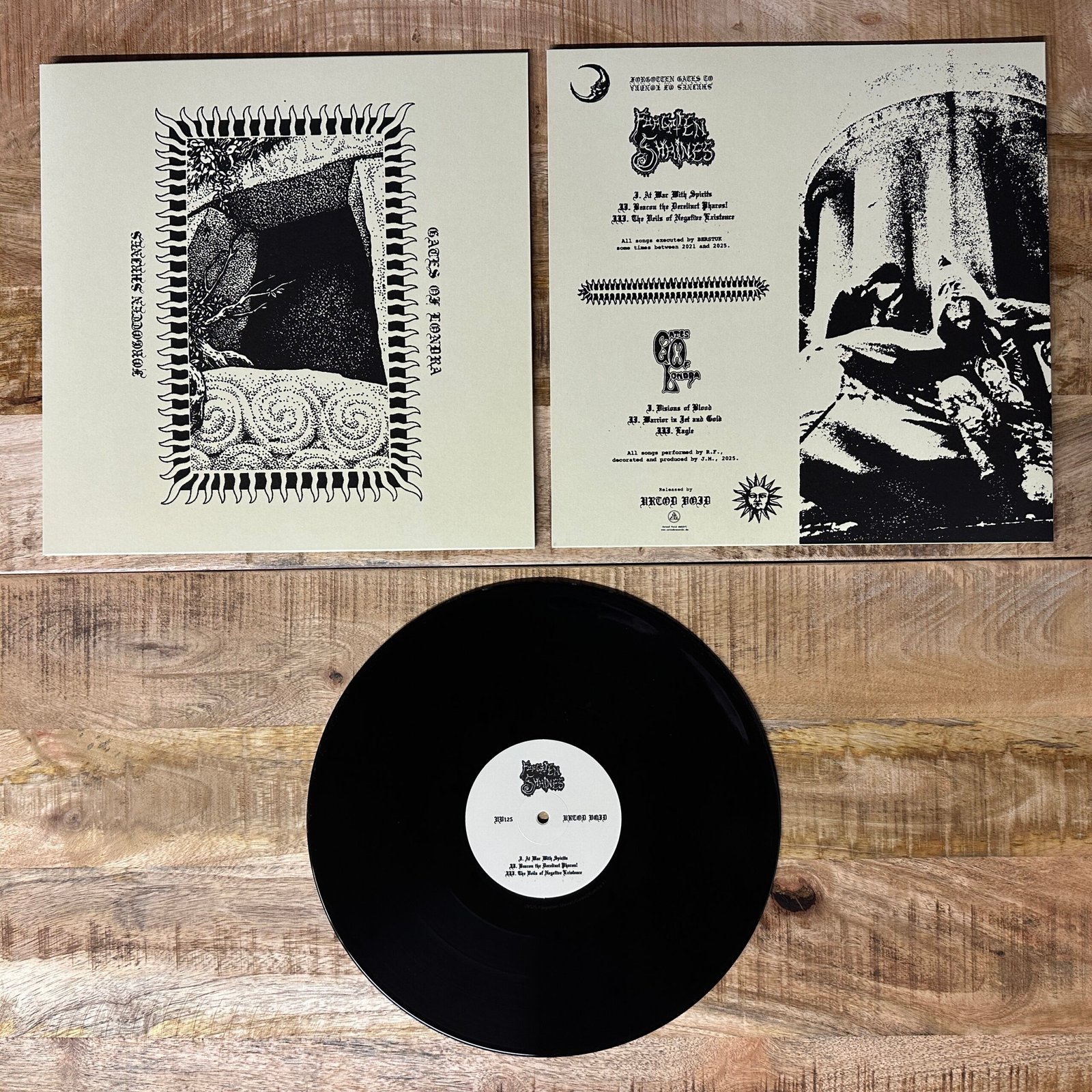 Forgotten Shrines/Gates Of Londra Split LP