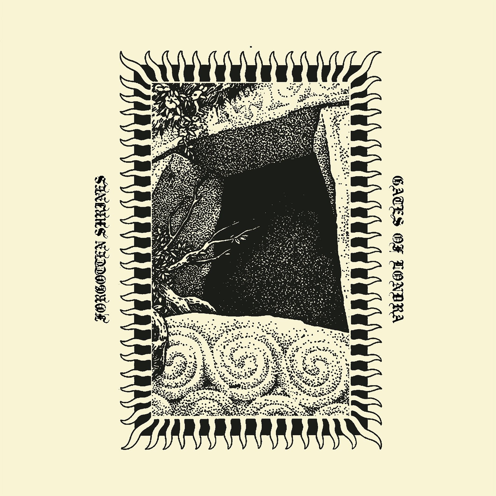 Forgotten Shrines/Gates Of Londra Split test pressing LP (Pre Order)